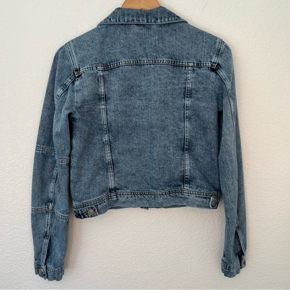 Free People Rumors Denim Jacket small - Picture 6 of 9